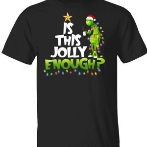 The Grinch T-Shirt Black 4XL fits like 2XL